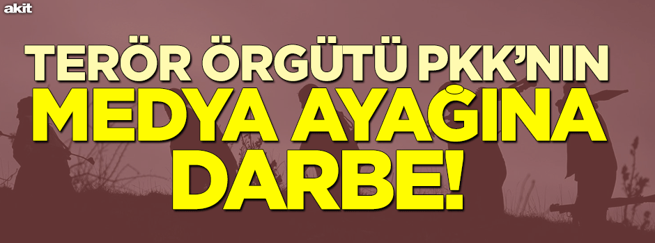PKK’nın medya ayağına darbe
