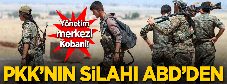 PKK’nın silahı ABD’den!