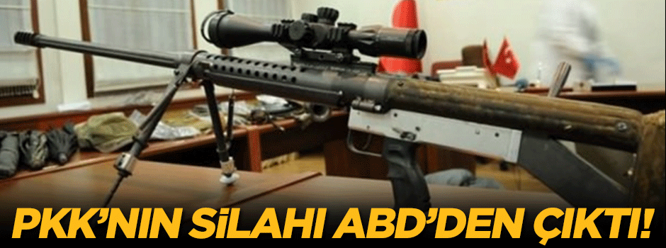 PKK'nın silahı ABD'den çıktı