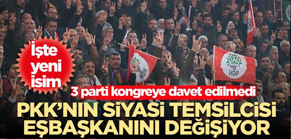 PKK’nın siyasi temsilcisinde eşbaşkan değişiyor