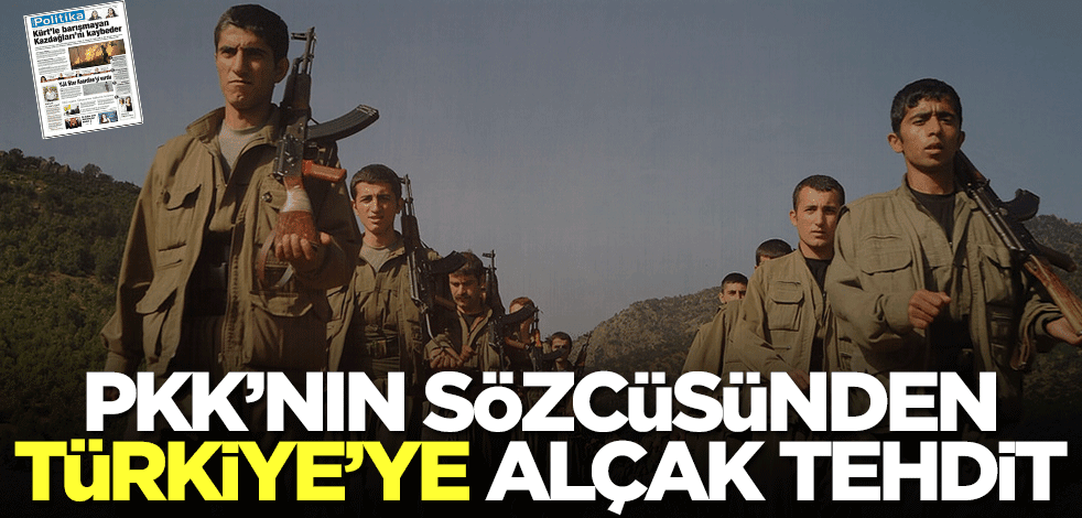 PKK'nın sözcüsünden Türkiye'ye alçak tehdit