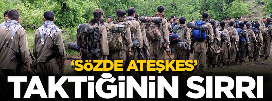 PKK'nın 'sözde ateşkes' taktiği
