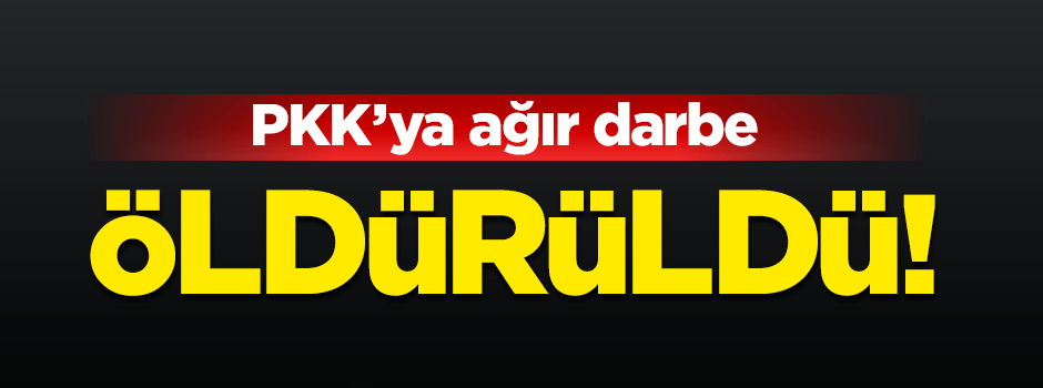 PKK'nın sözde Cizre sorumlusu öldürüldü!