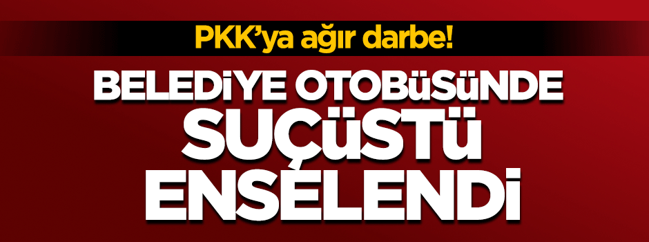 PKK’nın sözde İstanbul sorumlusu enselendi