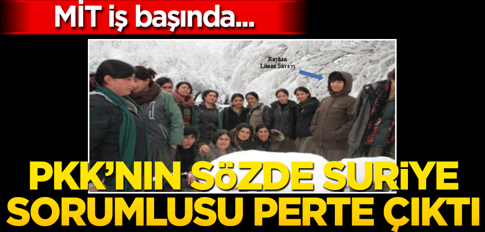 PKK'nın sözde sorumlusu telef oldu! MİT iş başında...