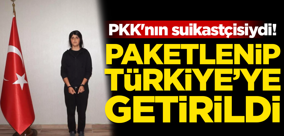 PKK'nın suikastçisiydi! Paketlenip Türkiye'ye getirildi