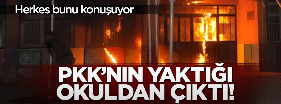 PKK'nın yaktığı okuldan Türkiye birincisi çıktı
