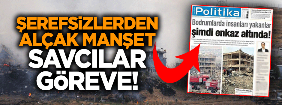 PKK'nın yeni yayın organı paçavradan alçakça manşet!