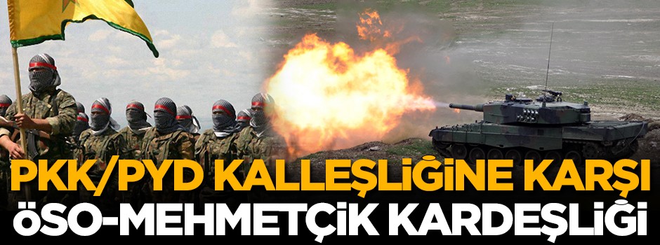 PKK/PYD kalleşliğine karşı ÖSO–Mehmetçik kardeşliği