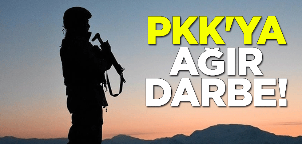 PKK'ya ağır darbe! Çok sayıda terörist öldürüldü