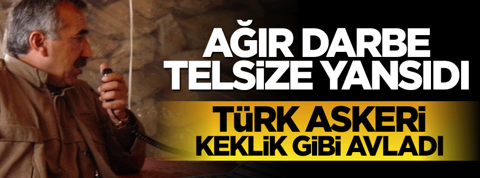 PKK'ya ağır darbe telsize yansıdı: Türk askeri keklik gibi avladı