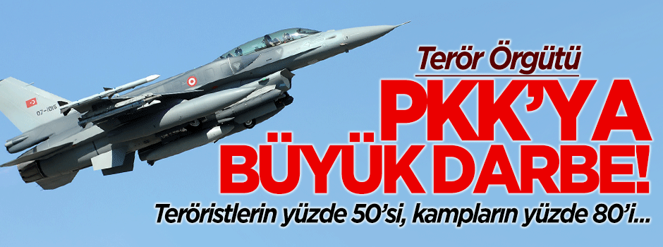 PKK'ya büyük darbe! Kampların yüzde 80'i...