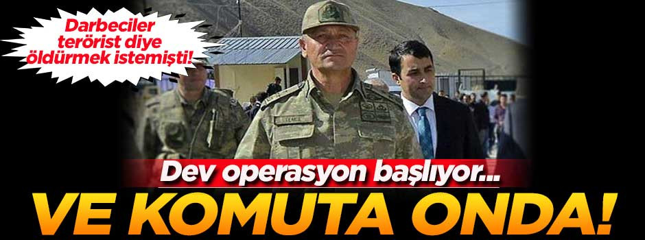 PKK'ya dev operasyonda komuta 2'inci Ordu'da!