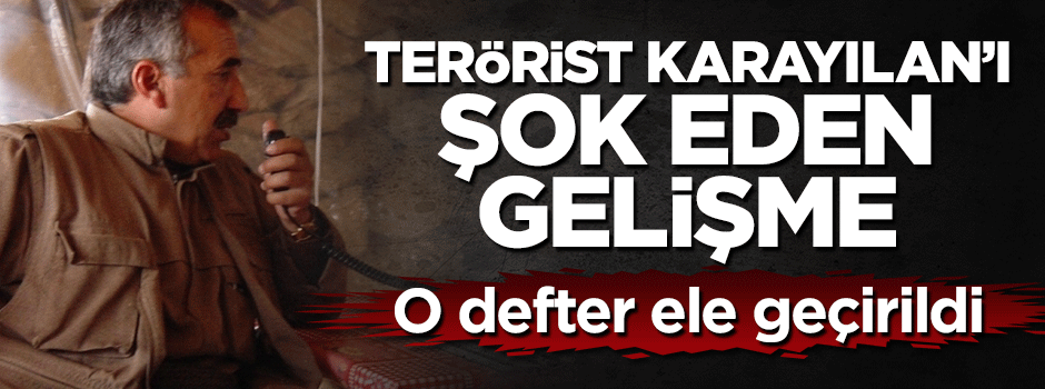 PKK'ya düzenlenen operasyonda randevu defteri bulundu