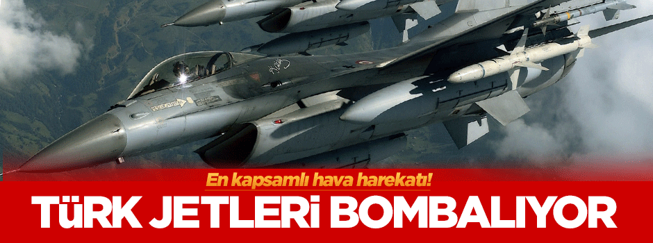 PKK'ya en kapsamlı hava harekatı