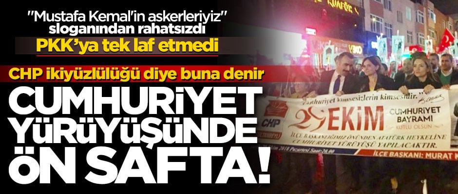 PKK'ya sesi çıkmaz, Cumhuriyet kutlamalarında ön safta: Canan Kaftancıoğlu!