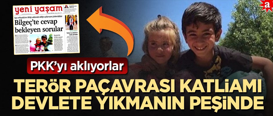 PKK'yı aklıyorlar! Terör paçavrası katliamı devleti yıkmanın peşinde