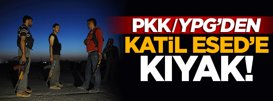 Terör örgütü PKK/YPG Esad'a birlik gönderdi!