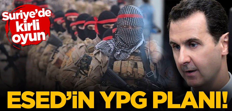 PKK/YPG Esed’in polis olacak