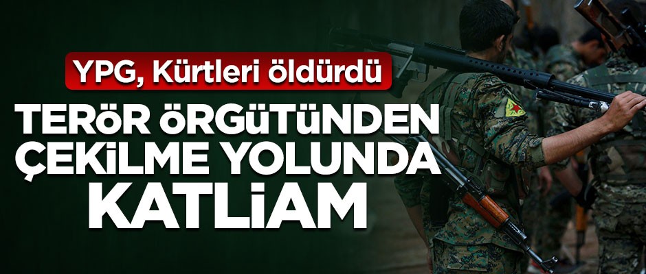 PKK/YPG- PYD, Resulayn’dan çekilirken Kürtleri katletti