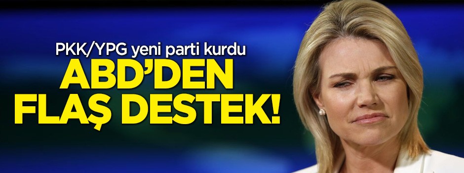 PKK/YPG yeni parti kurdu! ABD'den destek geldi