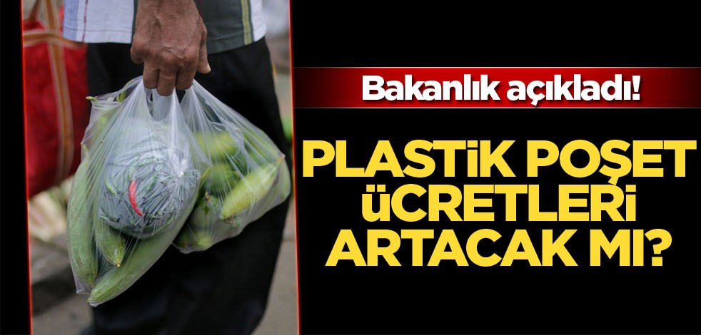 Plastik poşet fiyatı zamlanacak mı? Bakanlık açıkladı