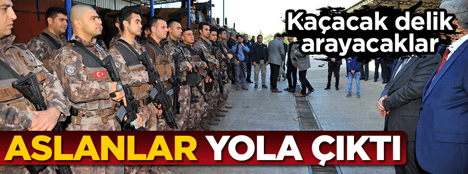 PÖH'ler Afrin'e uğurlandı
