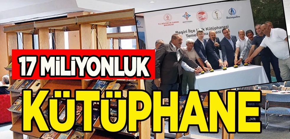 Polis ve Emniyet Müdürü Ramazan Gezer oradaydı! O ilimize Tam 17 milyon TL gelen kütüphane