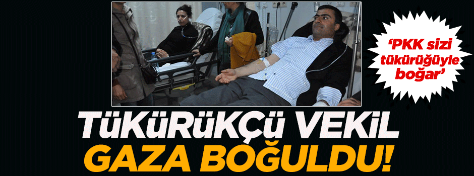 Polisle çatışan 'tükürükçü HDP'li vekil' yaralandı