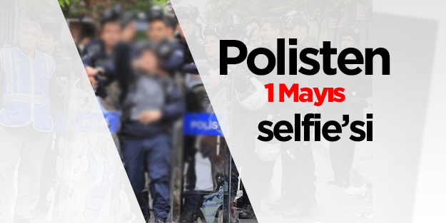 Polislerde selfie modasına ayak uydurdu