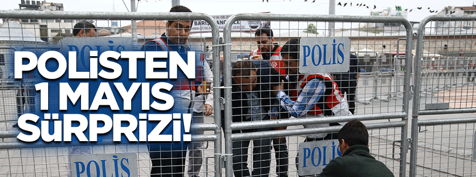 Polislere 1 Mayıs’a özel kıyafet