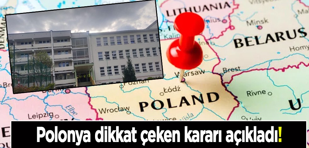 Polonya, dikkat çeken kararını açıkladı: Rusya'nın yasadışı lise okulu binasına el koydu, Hazine'ye gidecek