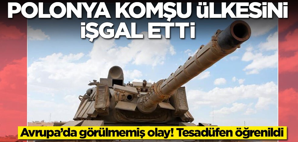 Polonya komşu ülkesini işgal etti