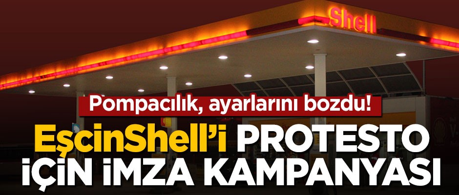 Pompacılık ayarlarını bozdu! ‘EşcinShell’i protesto için imza kampanyası başlatıldı