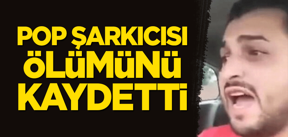 Pop şarkıcısı kendi ölümünü kaydetti!