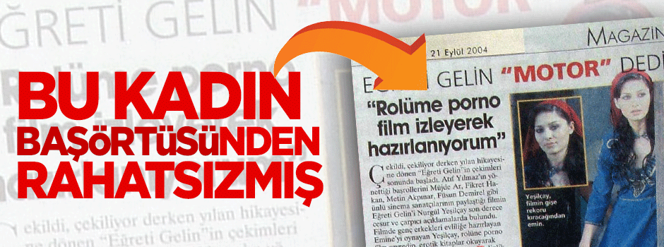 Nurgül Yeşilçay'dan başörtüsü düşmanlığı!