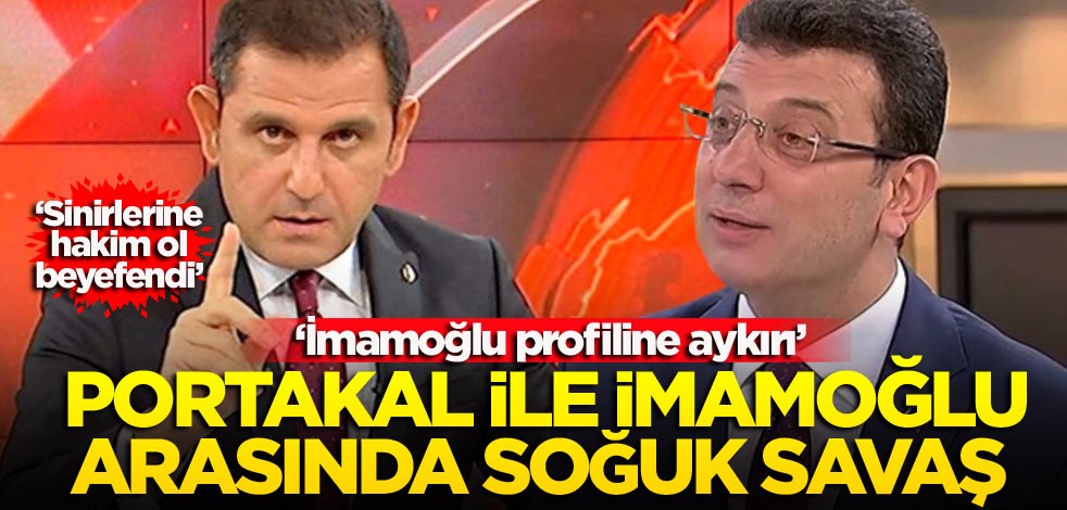 Portakal ile İmamoğlu arasında soğuk savaş ‘İmamoğlu profiline aykırı’