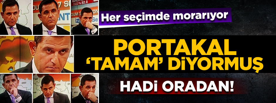Portakal'ın Erdoğan düşmanlığı bir kez daha tescillendi