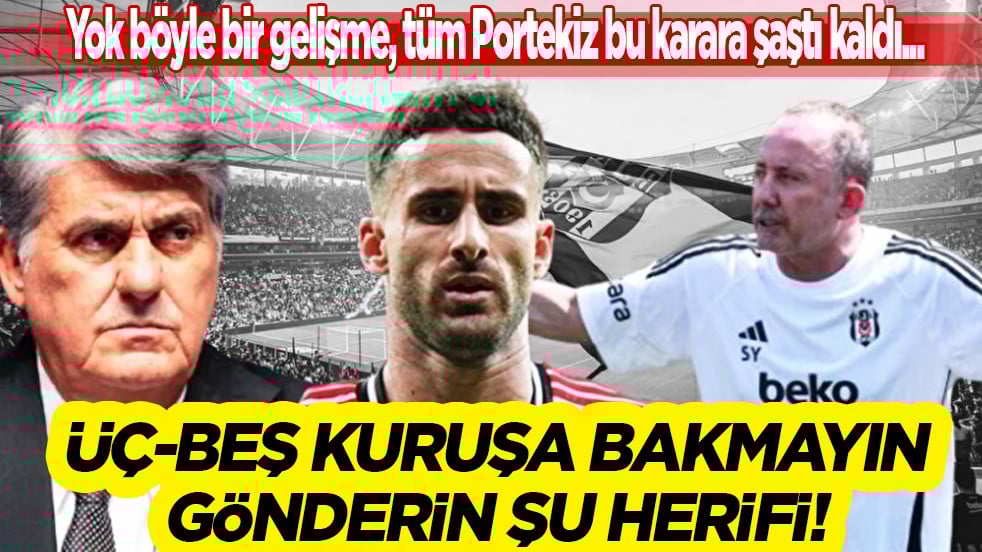Portekiz ayağa kalktı! Rafa konusu dikkat çekti yine... Üç, beş kuruşa bakmayın postalayın şu herifi
