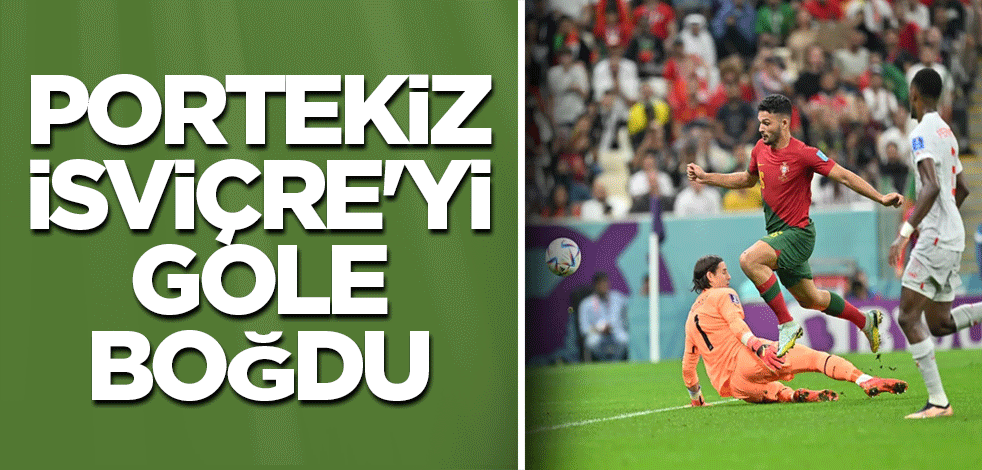 Portekiz, İsviçre'yi gole boğdu