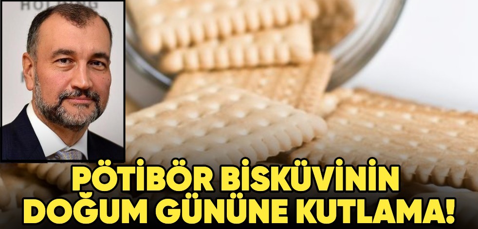 Pötibör bisküvinin doğum gününe kutlama!