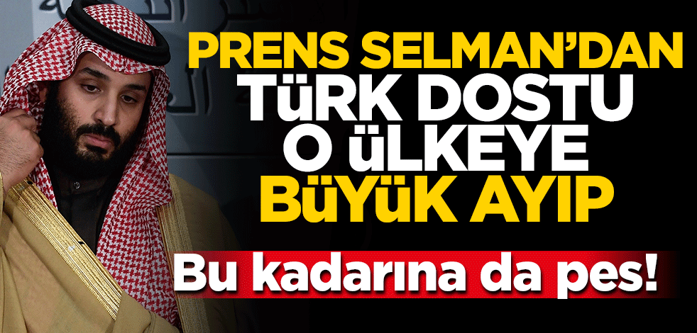 Prens Selman'dan Pakistan'a büyük ayıp! Hem iptal etti hem de parayı geri istedi