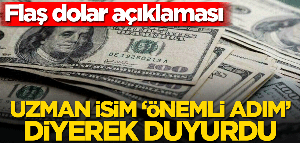 Prof. Dr. Emre Alkin'den dolar açıklaması