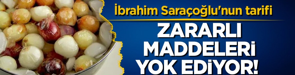 Prof. Dr. İbrahim Saraçoğlu'nun soğan kürü tarifi nasıl yapılır? Can sıkan mide yanmasına birebir, hemen kesiyor