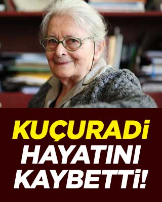 Prof. Dr. İoanna Kuçuradi hayatını kaybetti!