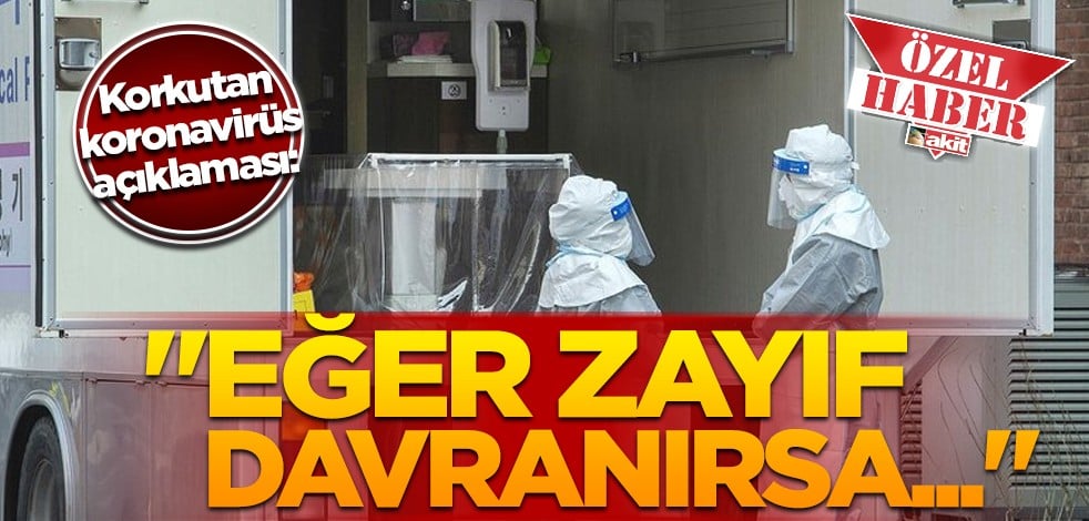 Prof. Dr. Levent Kenar'dan korkutan koronavirüs açıklaması