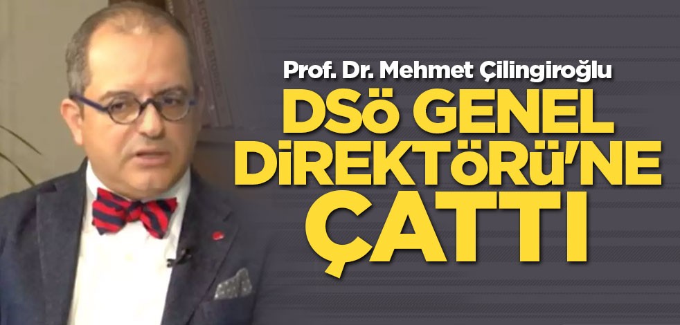 Prof. Dr. Mehmet Çilingiroğlu DSÖ Genel Direktörü'ne çattı