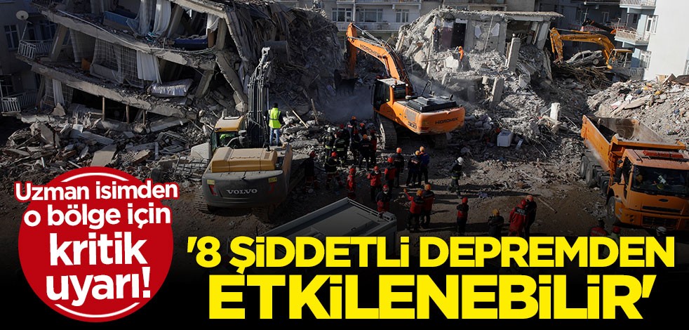 Prof. Dr. Şükrü Ersoy o bölge için uyardı: 8 şiddetinden büyük depremden etkilenebilir