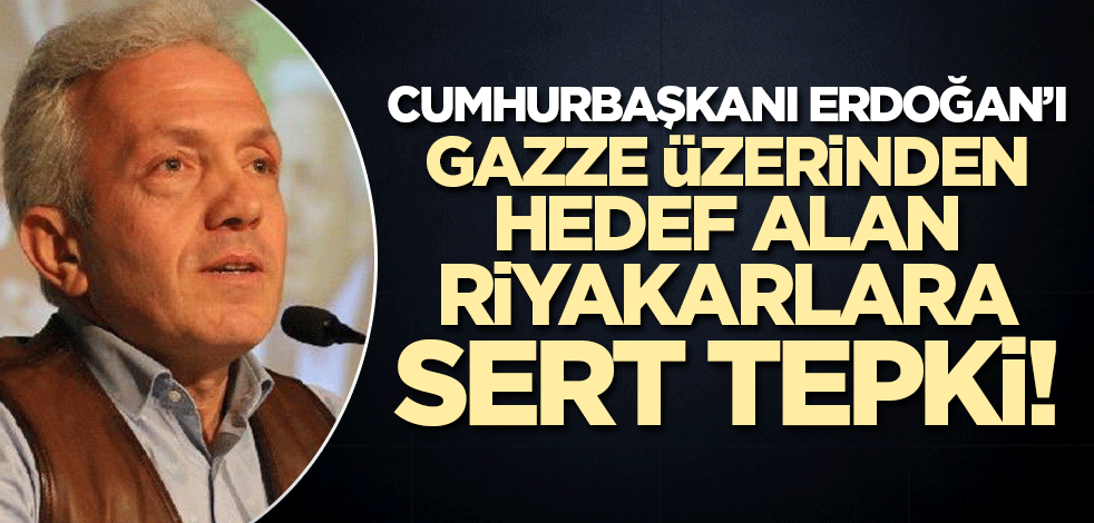 Prof. Sofuoğlu'ndan 'İsrail'le ticaret' iddiasıyla Cumhurbaşkanı Erdoğan'ı hedef alanlara sert tepki!