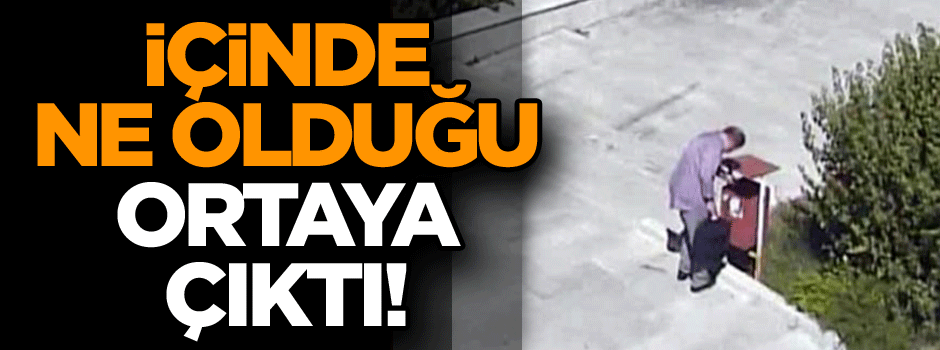 Profesör böyle görüntülenmişti… İçinde ne olduğu ortaya çıktı!